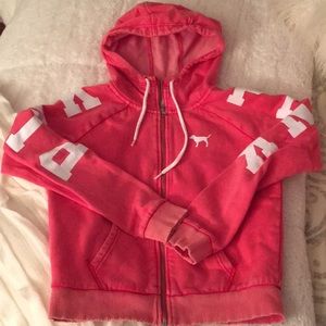 PINK by Victoria’s Secret funnel neck zip up